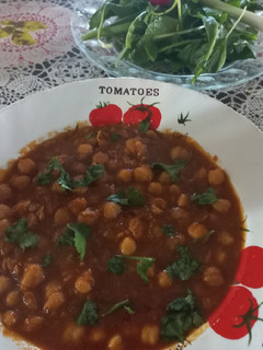 عکسی از دستور کاری نخود هندی(چالش غذاهای تند و تیز 🌶️🔥♨️)