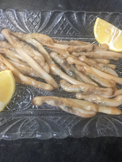 Una foto de Navajas a la plancha