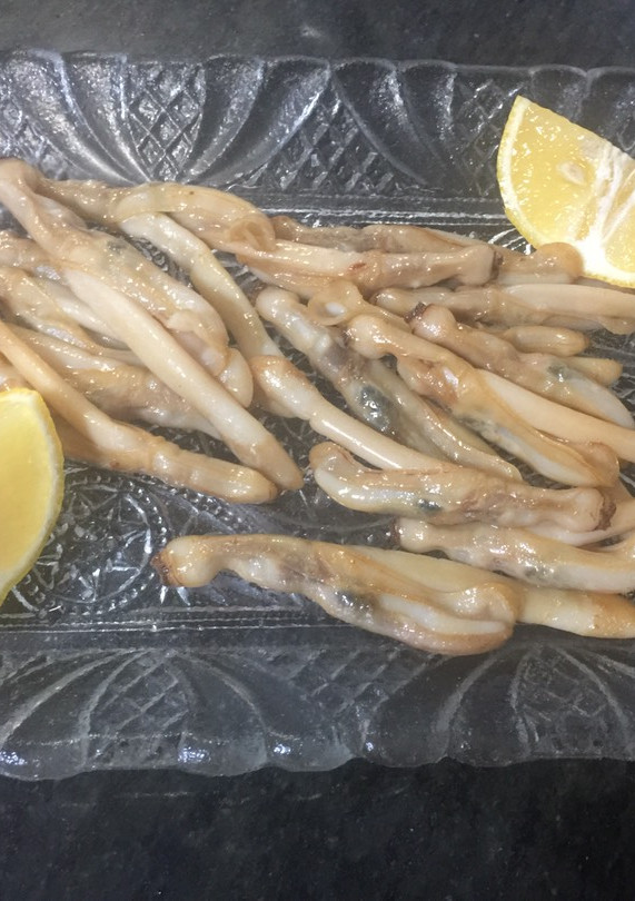 Una foto de Navajas a la plancha