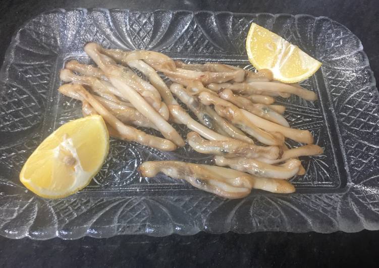 Navajas a la plancha