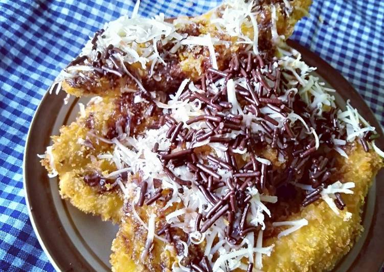 Pisang goreng crispy