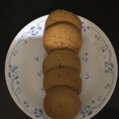 Almond Butter Cookies A picture of Almond Butter Cookies.