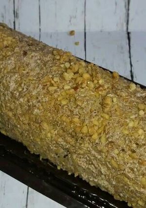 Foto resep Roll cake mocca nougat