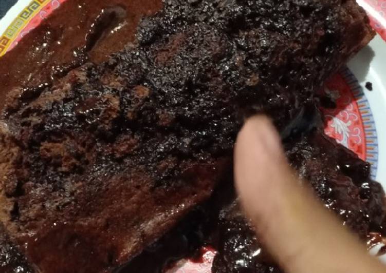 Kue Coklat Lumer Kukus