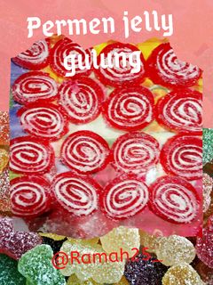 Foto resep Permen jelly gulung