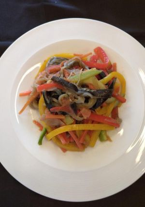 Una foto de Wok de Vegetales Fácil y rápido