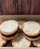 Alfajores de coco y dulce de leche!!!