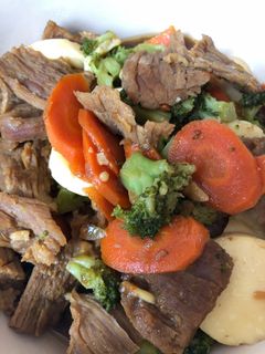 Foto resep Beef Tofu Teriyaki