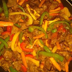 A picture of Beef platter #4week challenge.