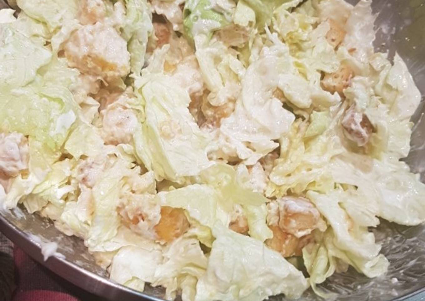 Ensalada César sin Huevo