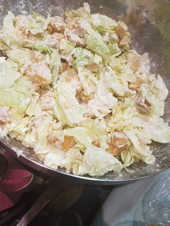 Una foto de Ensalada César sin Huevo