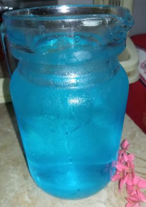 A picture of Blueberry sharbat.