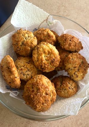 Una foto de Cocadas con almendras Keto