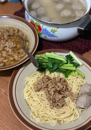 Foto resep Bakmi / Mie Babi Bakso