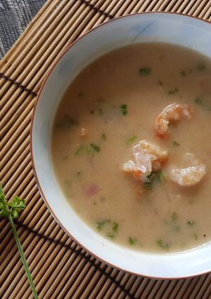 Une photo de Velouté de crevettes