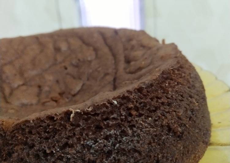 RECOMMENDED! Begini Resep Rahasia Brownies kukus chocolatos dengan fla keju Gampang Banget