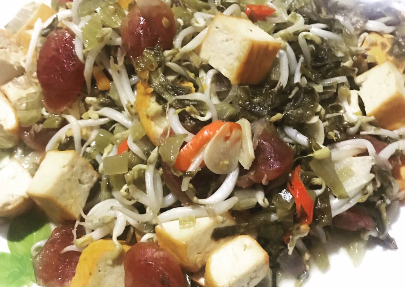 Cah sayur asin