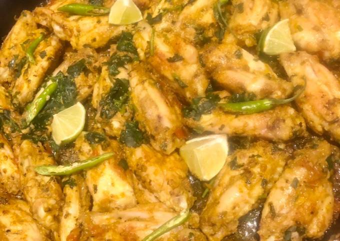 Spicy Chicken Wings Tawa