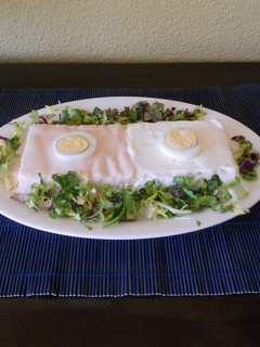 Una foto de Pastel surimi