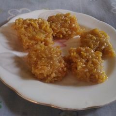 A picture of Sev burfi.