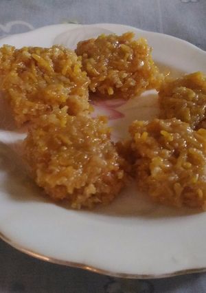 A picture of Sev burfi.