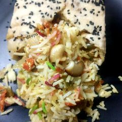 A picture of Parda biryani.