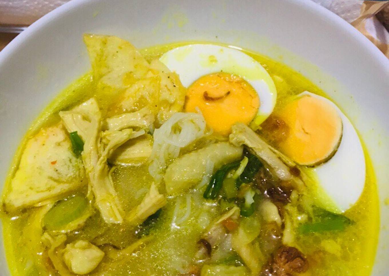 Soto ayam special 🥢🍾