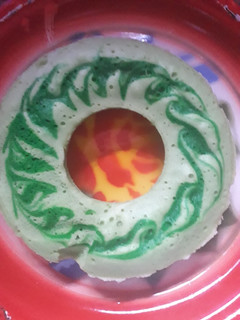 Foto resep Kue bolu pandan kukus tanpa mixer😉