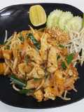 Pad Thai with Squid