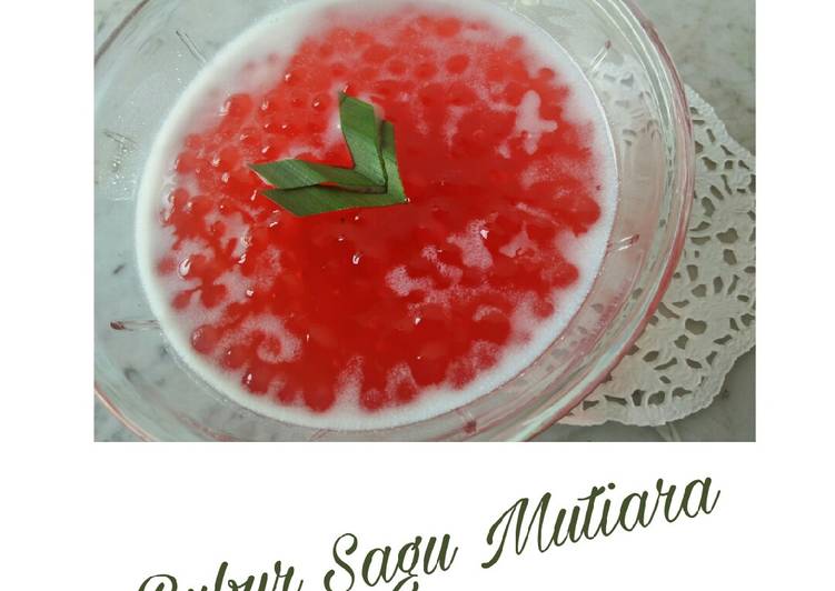 Bubur Sagu Mutiara