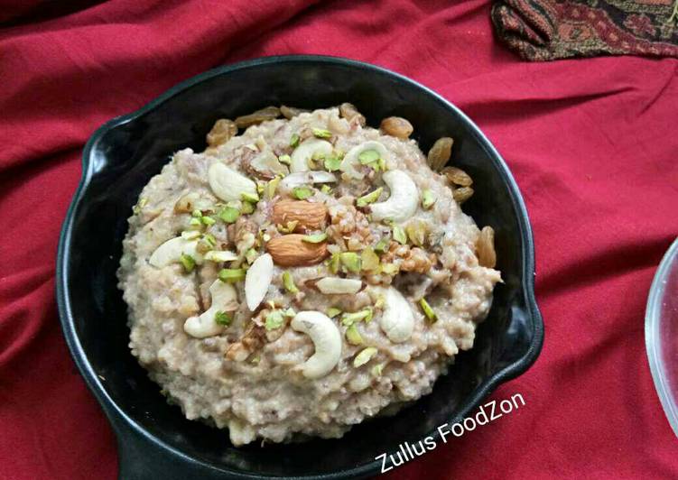 Microwave instant Dates kheer