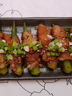 燒烤秋葵肉捲 的食譜成品照片