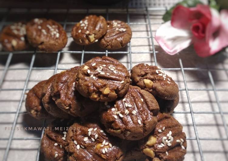 Resep Cookies Coklat Bumbu Spekoek, Sempurna