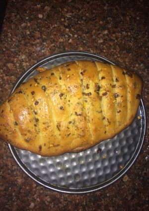 A picture of Garlic bread.