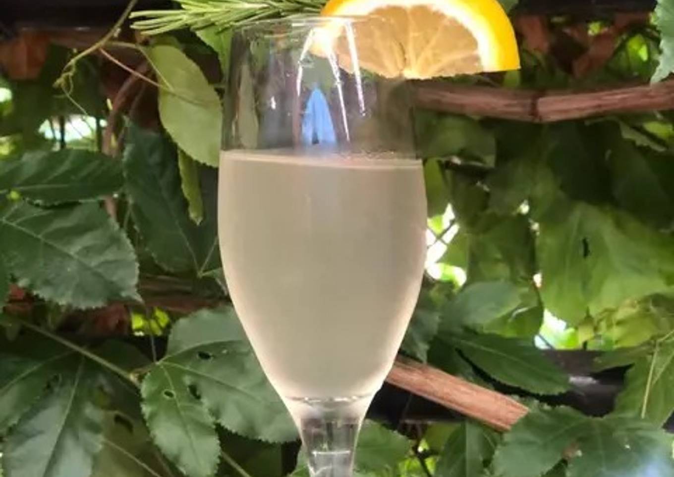 Sorbete de champagne