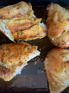 Una foto de Pollo asado