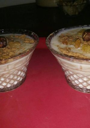 صورة لوصفة شعيريه بحليب
