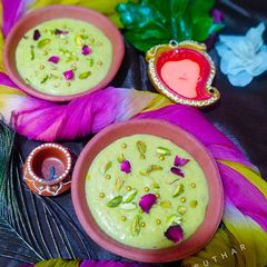 A picture of Oats Thandai Phirni.