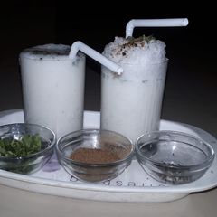 A picture of Masala buttermilk.