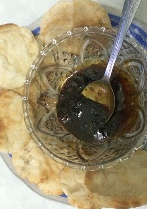 Foto resep Sambal kerupuk kemplang lampung