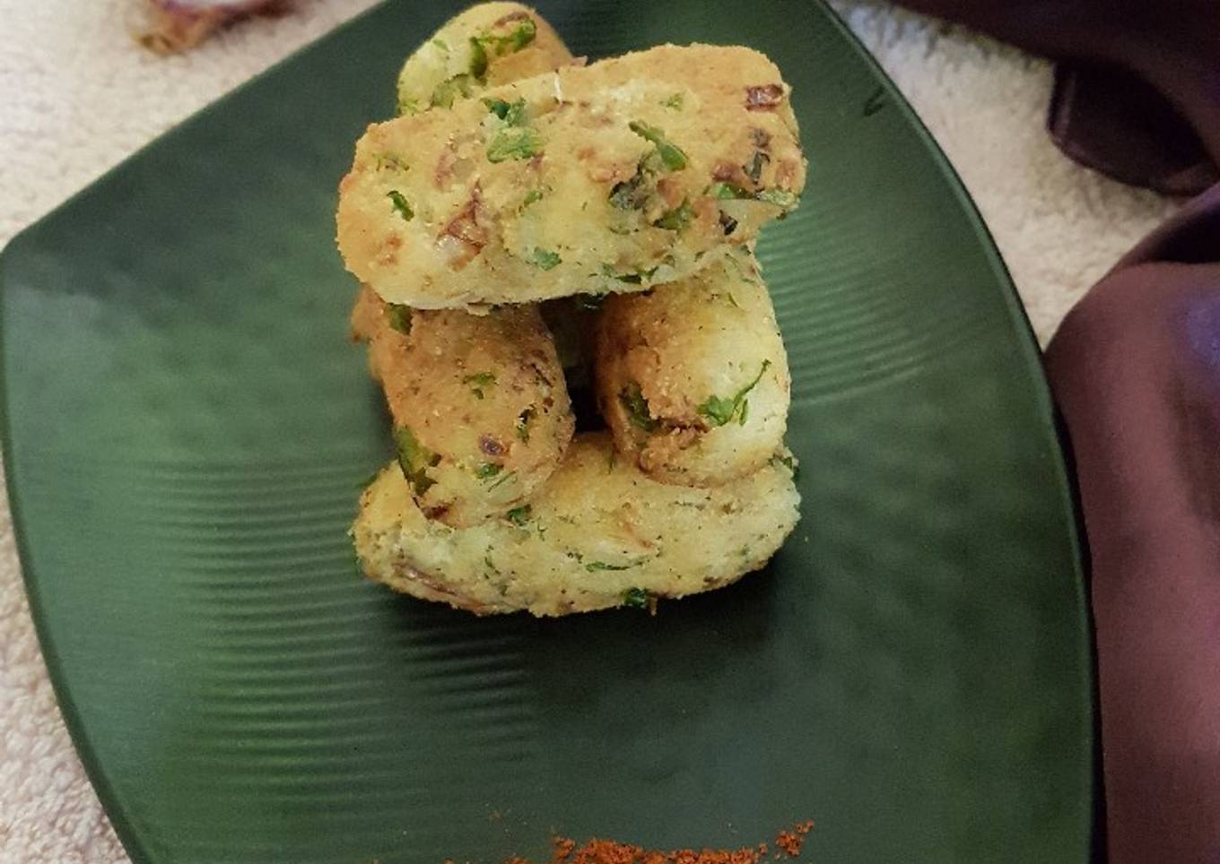 Coconut fritters