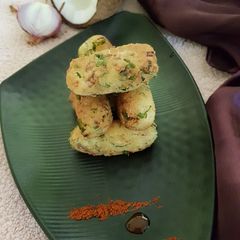 A picture of Coconut fritters.