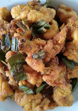 รูปของ ไก่ทอดพริกแกง