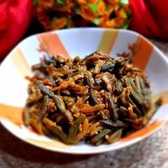 A picture of Masala Bindi.