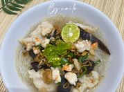 Gambar tekwan ikan tenggiri