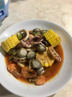 Foto resep Seafood Saos Padang
