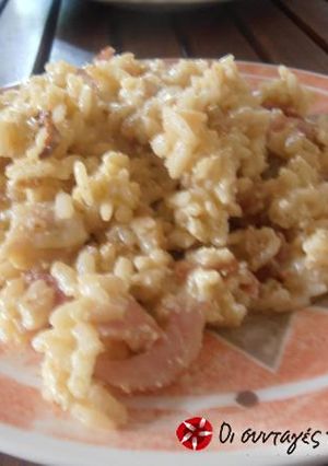 Φωτογραφία της συνταγής Risotto, είσαι και φαίνεσαι! Risotto alla carbonara