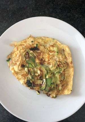A picture of Post workout breakie.
