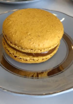Una foto de Macaron de dulce de leche