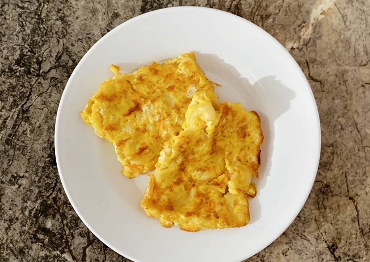 Cara Membuat Omelet Udang mpasi Anti Gagal